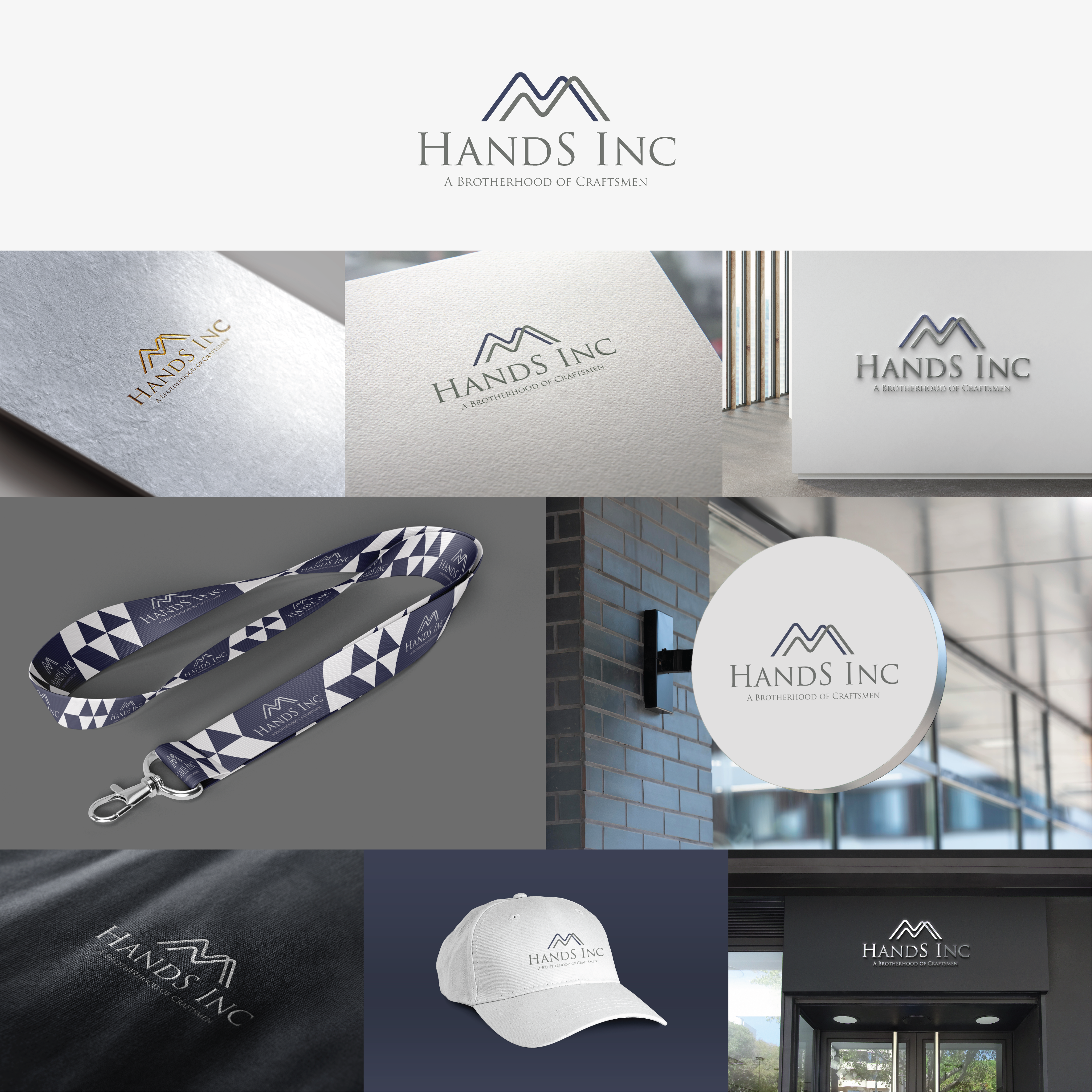 Logo Design by konde.hipe for Hatter and Sons, Incorporated (Hands Inc) | Design #31125087