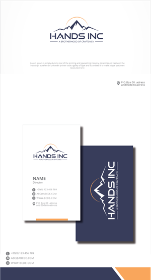 Logo Design by zebronicgraphic for Hatter and Sons, Incorporated (Hands Inc) | Design: #31111310