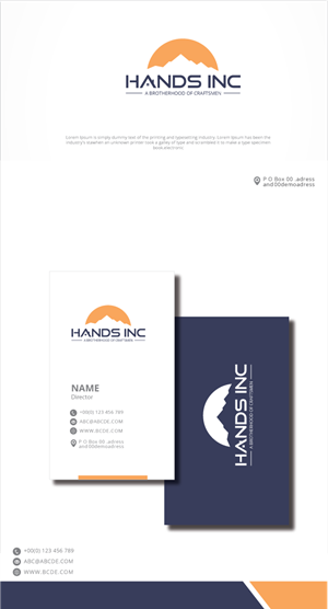 Logo Design by zebronicgraphic for Hatter and Sons, Incorporated (Hands Inc) | Design: #31111585