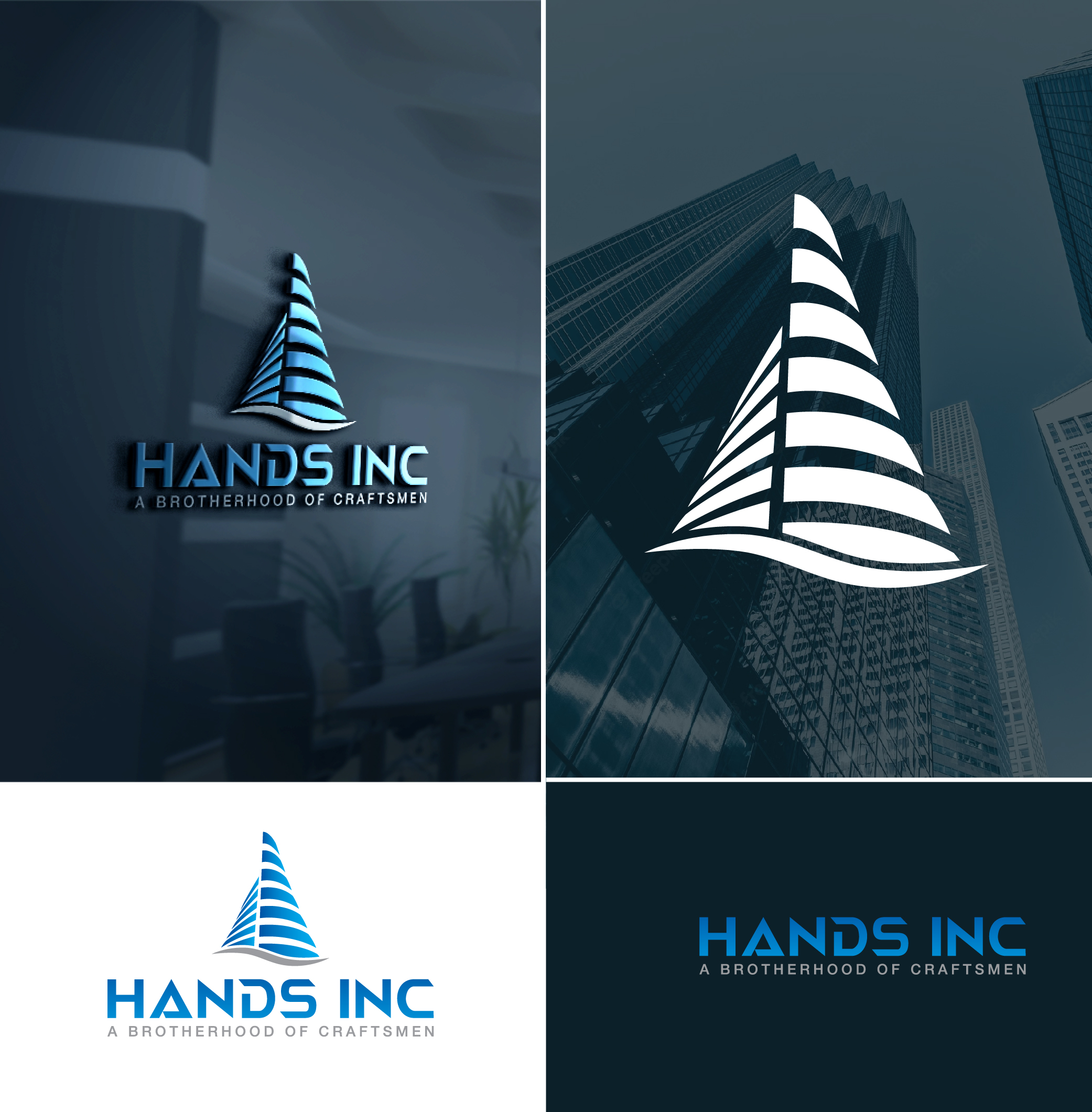 Logo-Design von AL-BARAKAH für Hatter and Sons, Incorporated (Hands Inc) | Design #31117860