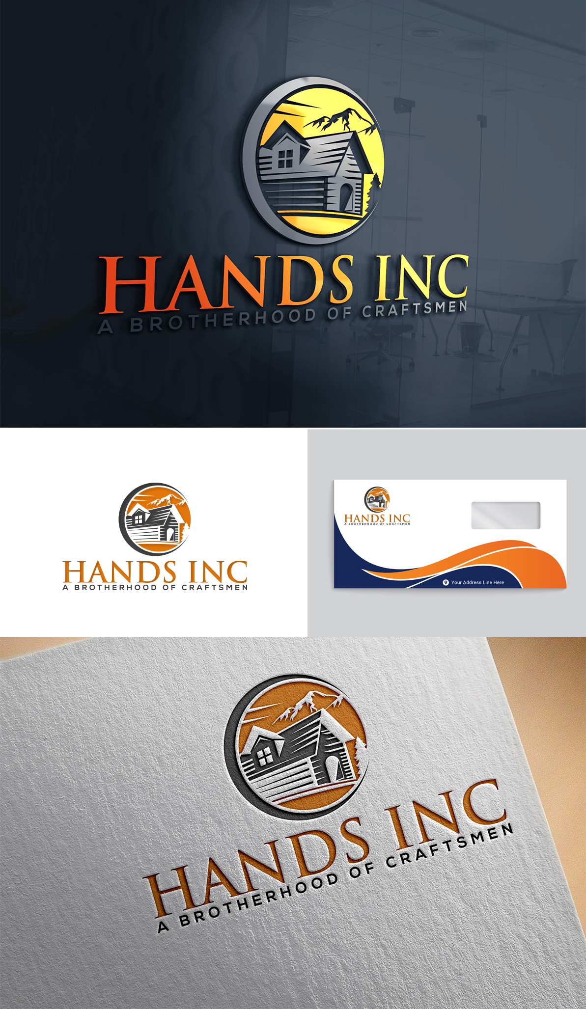 Logo Design by Imran_me for Hatter and Sons, Incorporated (Hands Inc) | Design #31126975