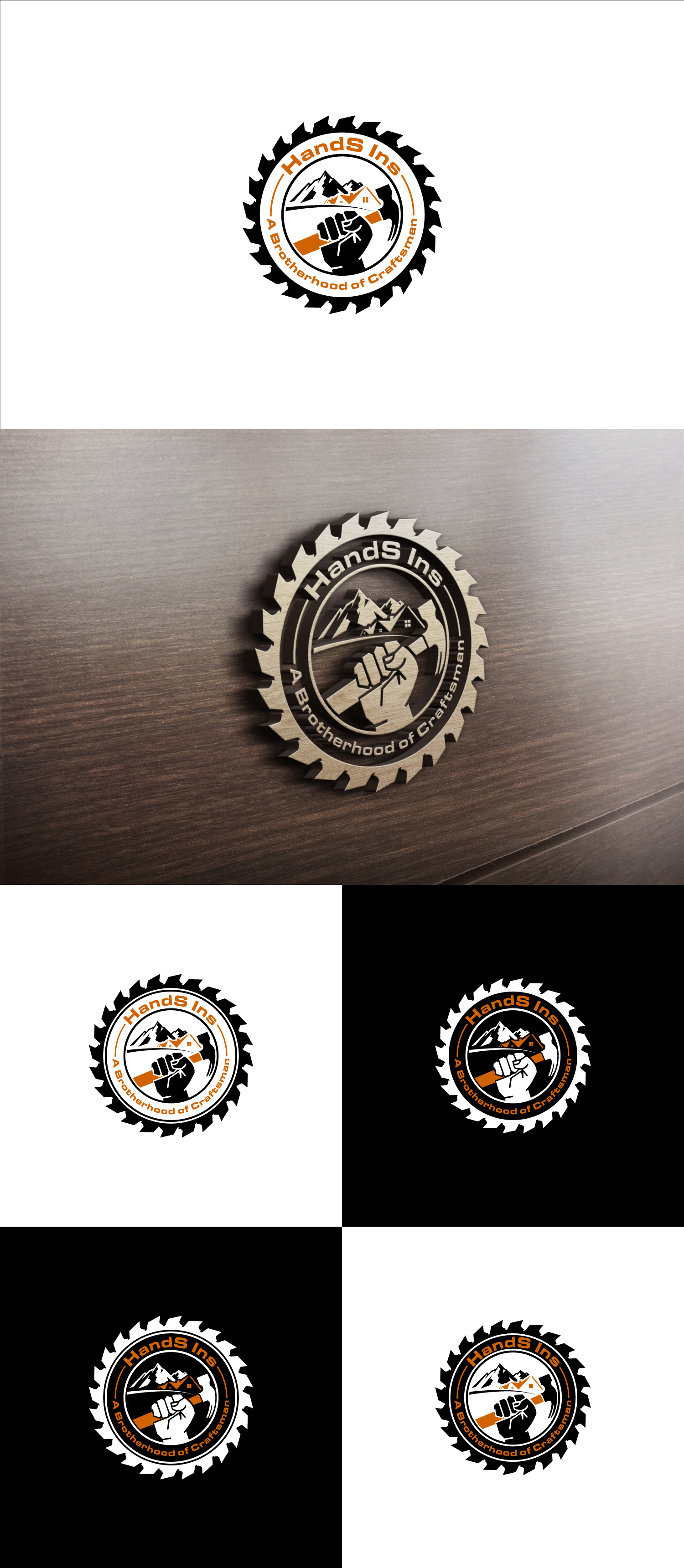 Logo Design by Art Punk for Hatter and Sons, Incorporated (Hands Inc) | Design #31136622