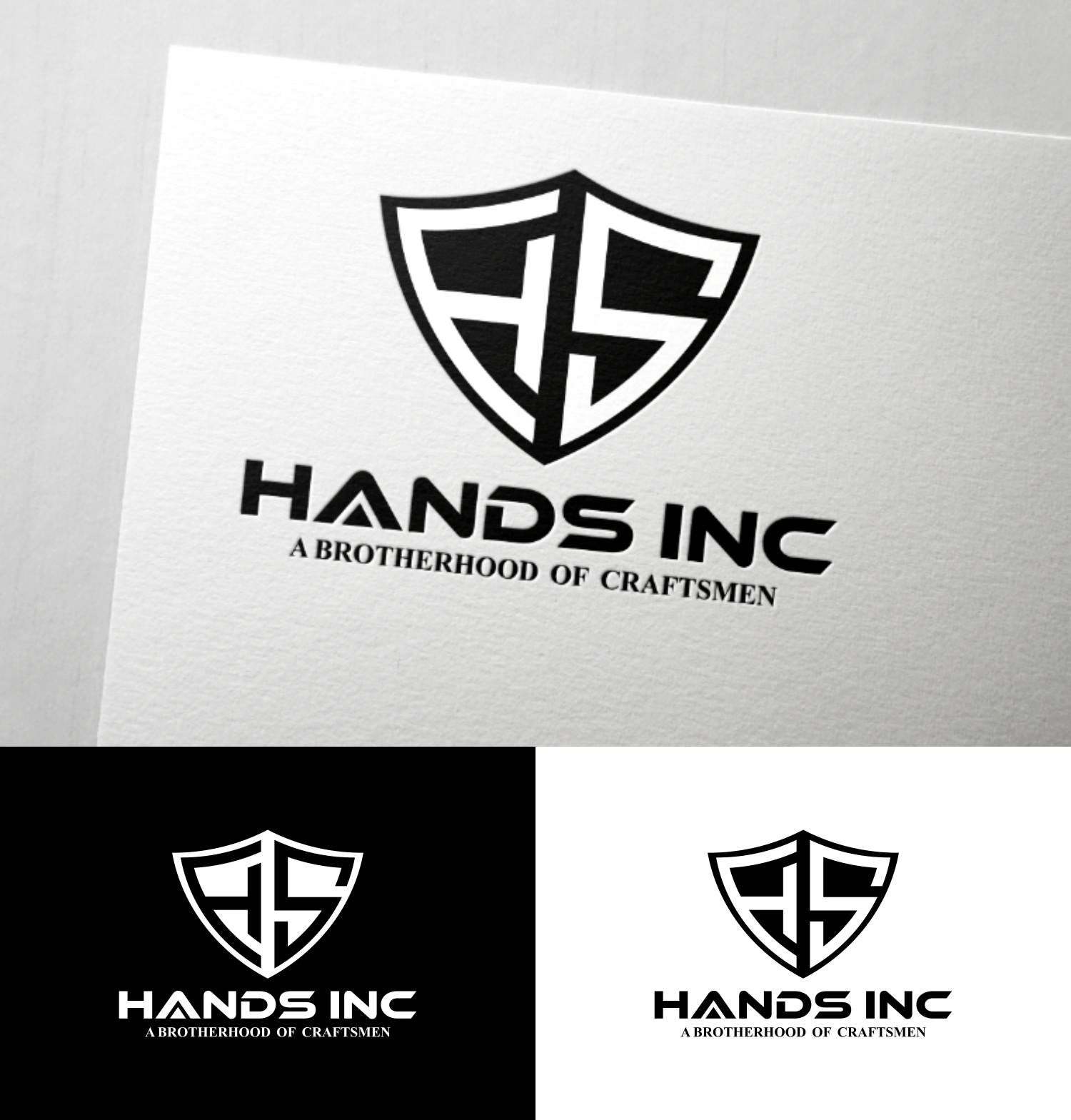 Logo Design by dobleh_creative for Hatter and Sons, Incorporated (Hands Inc) | Design #31115518