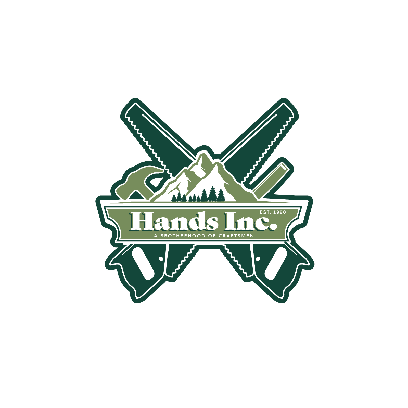 Logo Design by mahmoudshahin for Hatter and Sons, Incorporated (Hands Inc) | Design #31184104