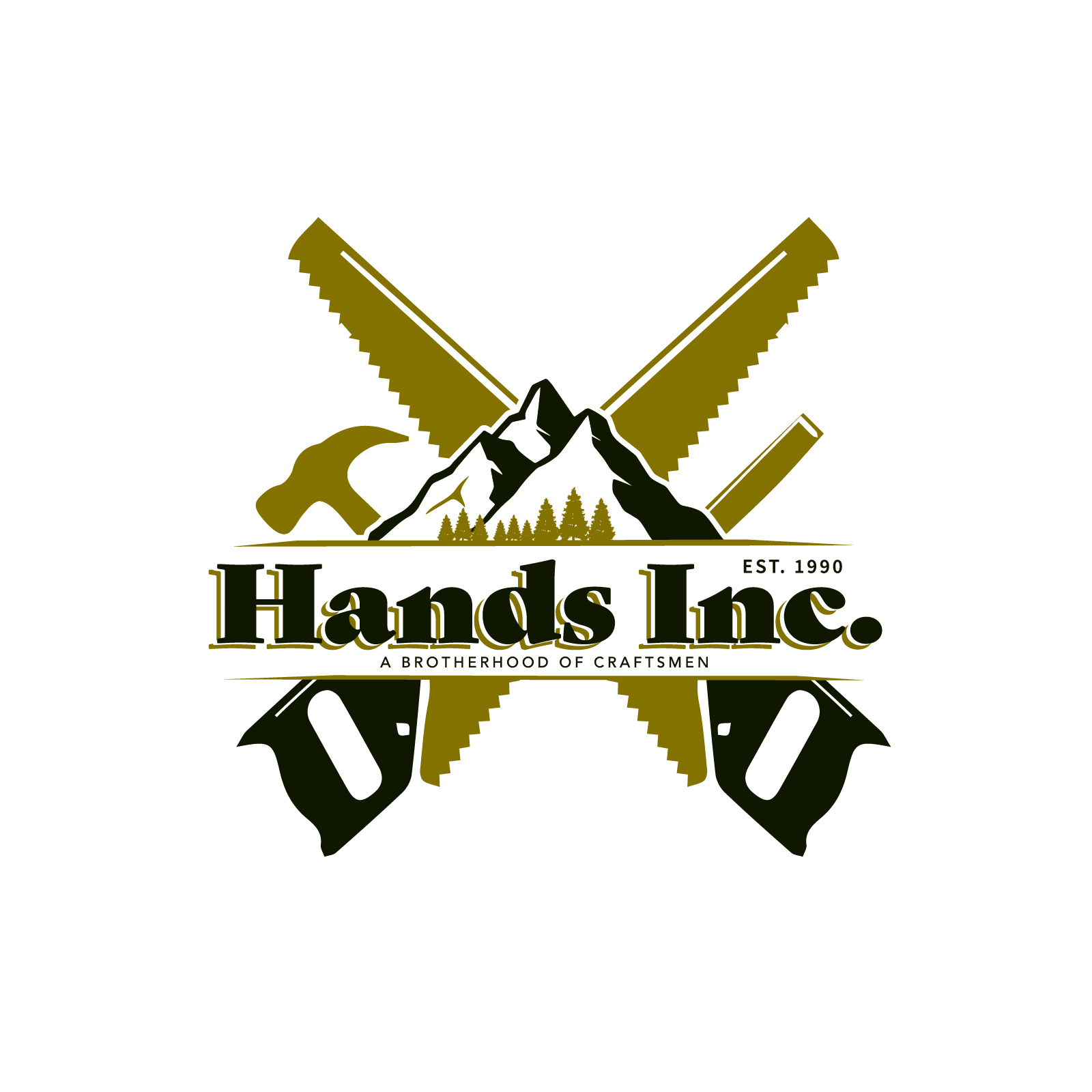 Logo Design by mahmoudshahin for Hatter and Sons, Incorporated (Hands Inc) | Design #31184304