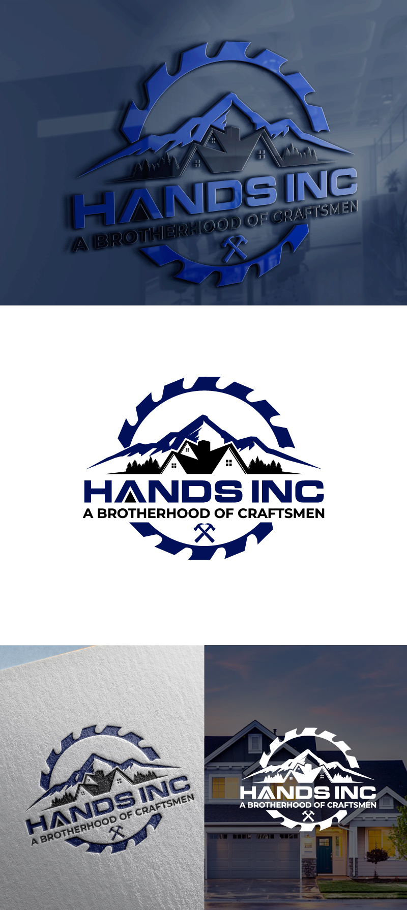 Logo Design by yans for Hatter and Sons, Incorporated (Hands Inc) | Design #31138002