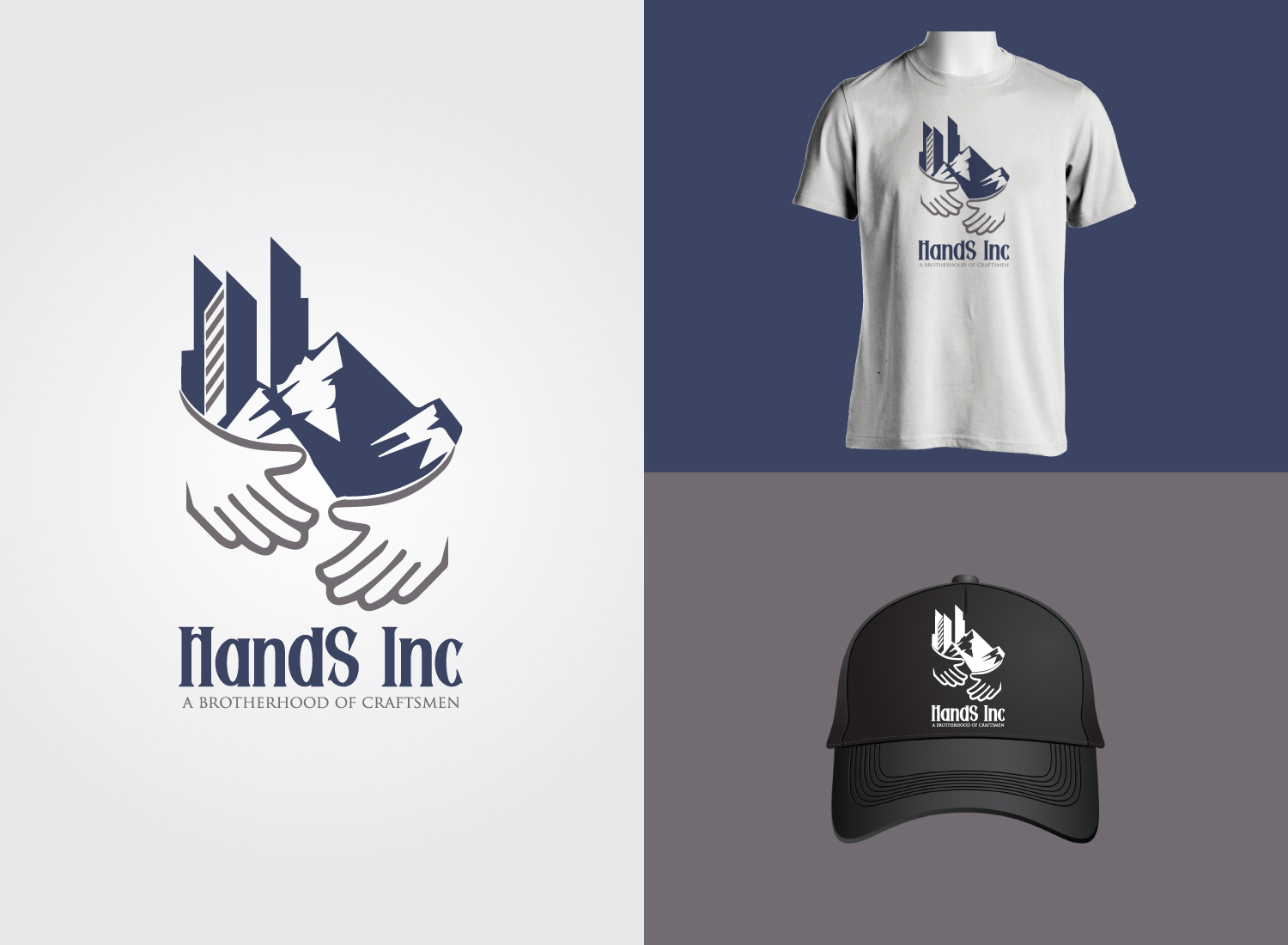 Logo Design by Mr_Logo for Hatter and Sons, Incorporated (Hands Inc) | Design #31112829