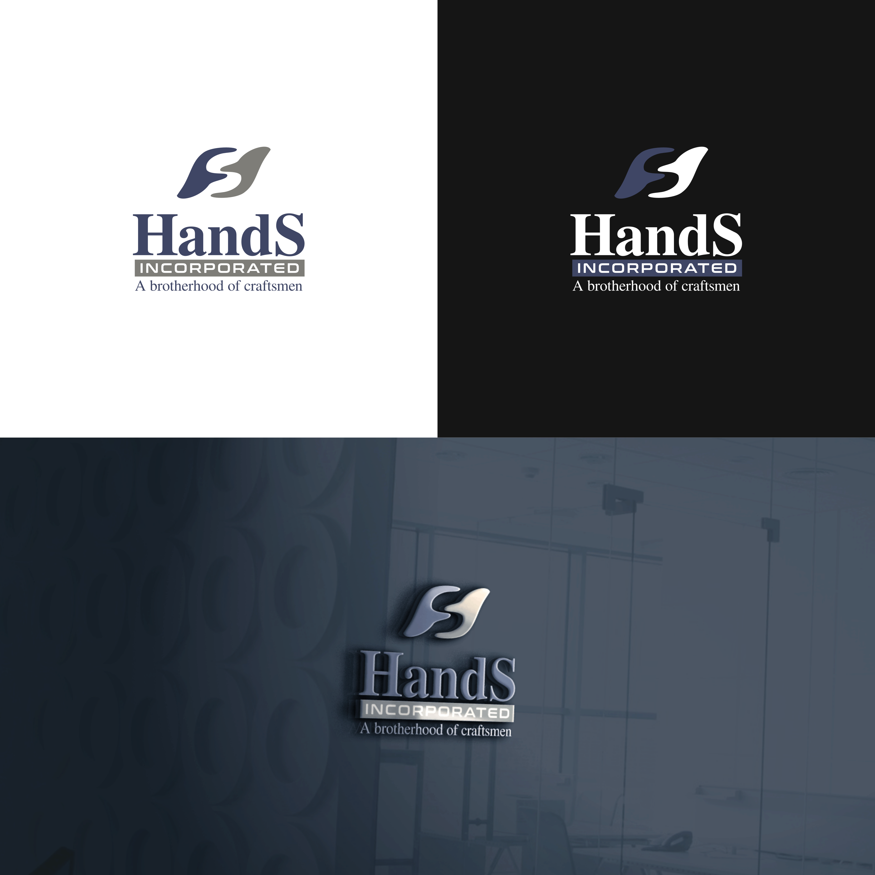 Logo Design by GraphicSujit for Hatter and Sons, Incorporated (Hands Inc) | Design #31112062