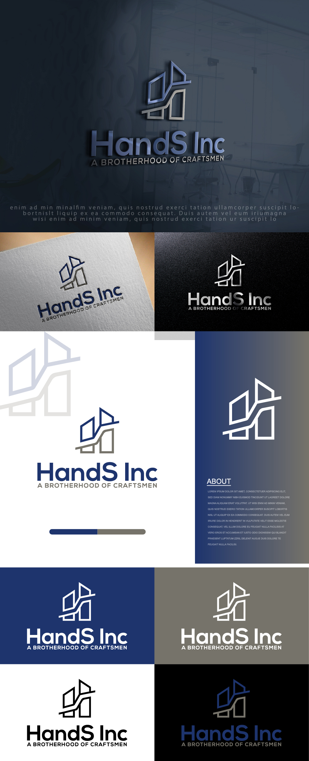 Diseño de Logo por AlphabetZero.co.uk para Hatter and Sons, Incorporated (Hands Inc) | Diseño #31146633