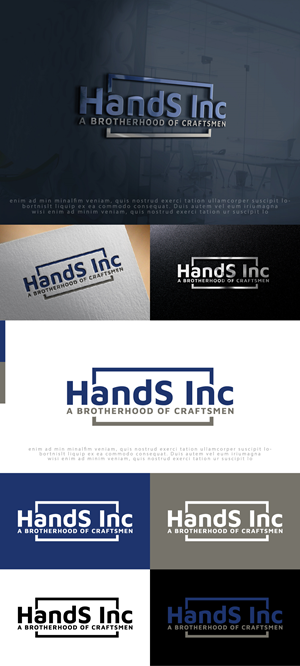 Logo Design by AlphabetZero.co.uk for Hatter and Sons, Incorporated (Hands Inc) | Design: #31146635