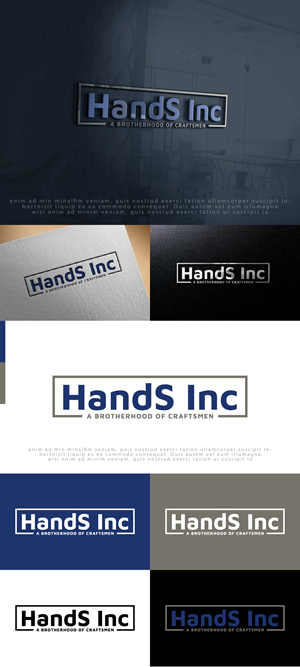 Logo Design by AlphabetZero.co.uk for Hatter and Sons, Incorporated (Hands Inc) | Design: #31146637