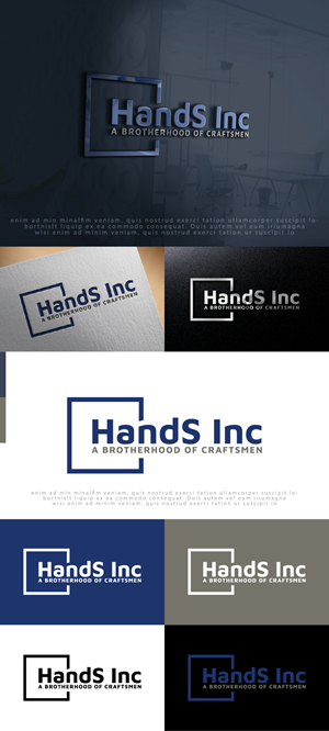 Logo Design by AlphabetZero.co.uk for Hatter and Sons, Incorporated (Hands Inc) | Design: #31146640