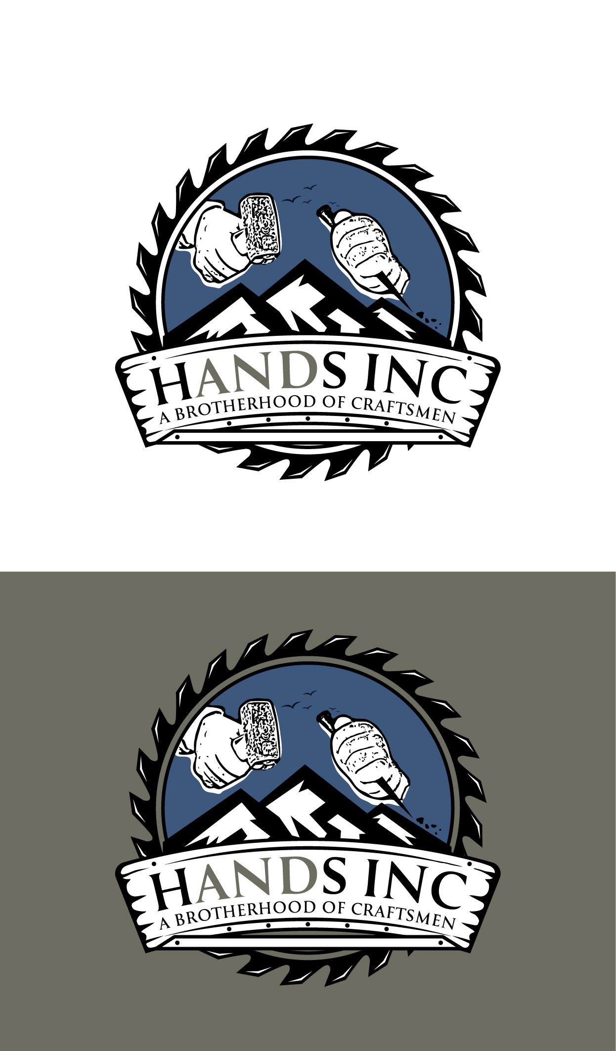 Logo-Design von vidarshana 2 für Hatter and Sons, Incorporated (Hands Inc) | Design #31138686