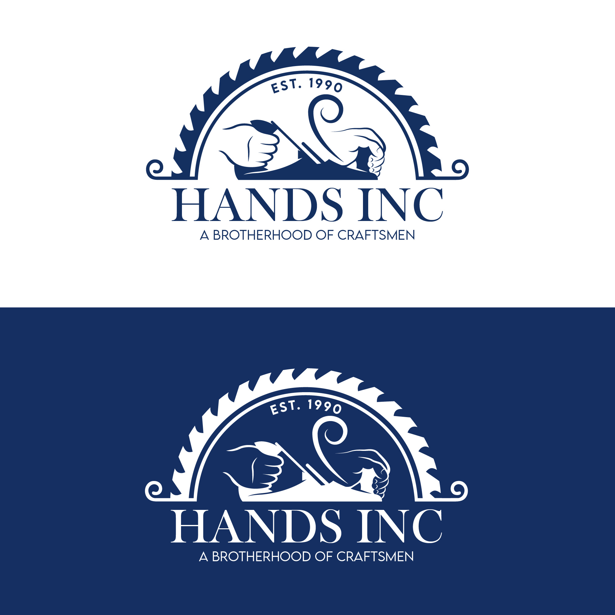 Logo-Design von Ashraful 9 für Hatter and Sons, Incorporated (Hands Inc) | Design #31204048