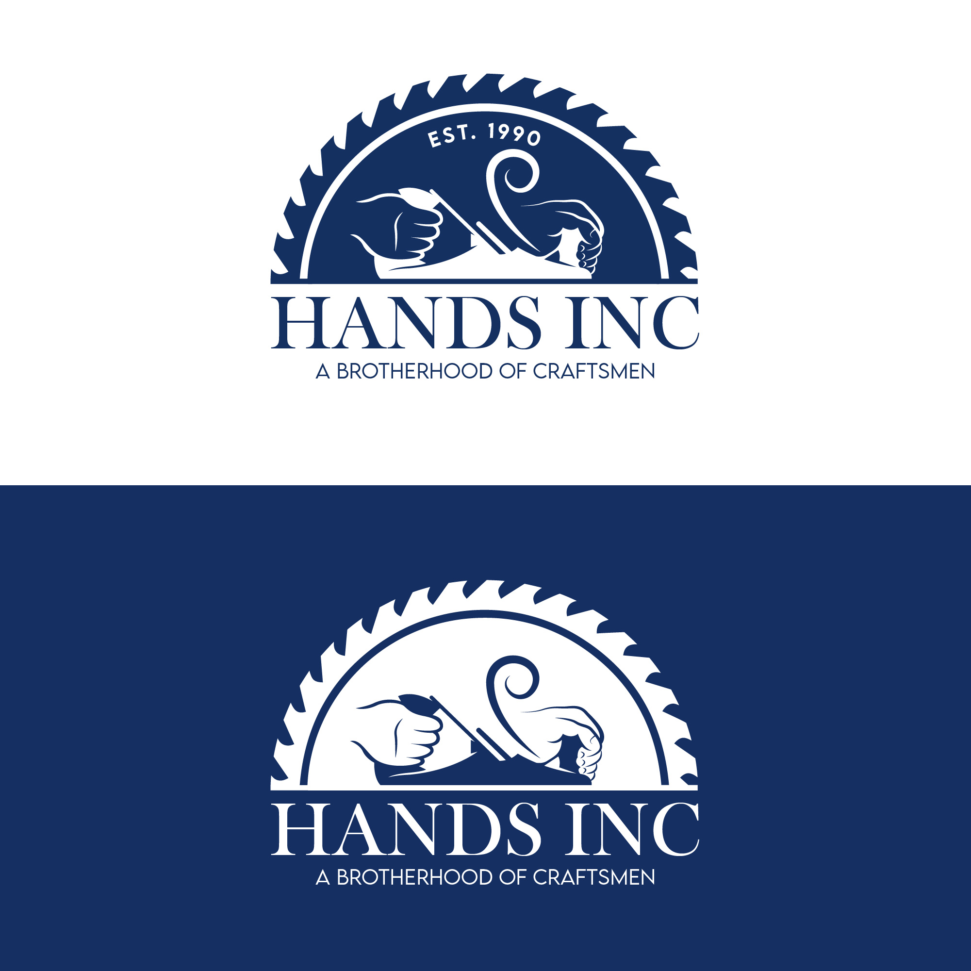 Logo-Design von Ashraful 9 für Hatter and Sons, Incorporated (Hands Inc) | Design #31204057
