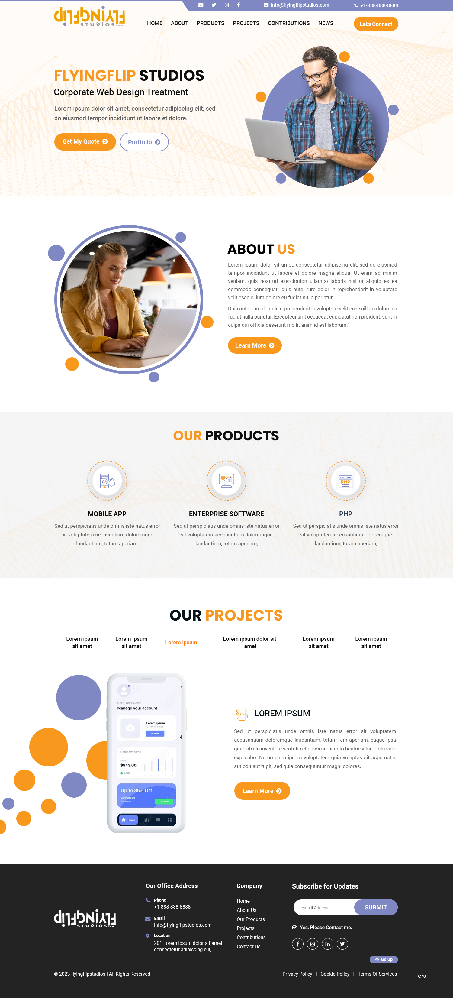 Wordpress Design by pb for this project | Design #31134351