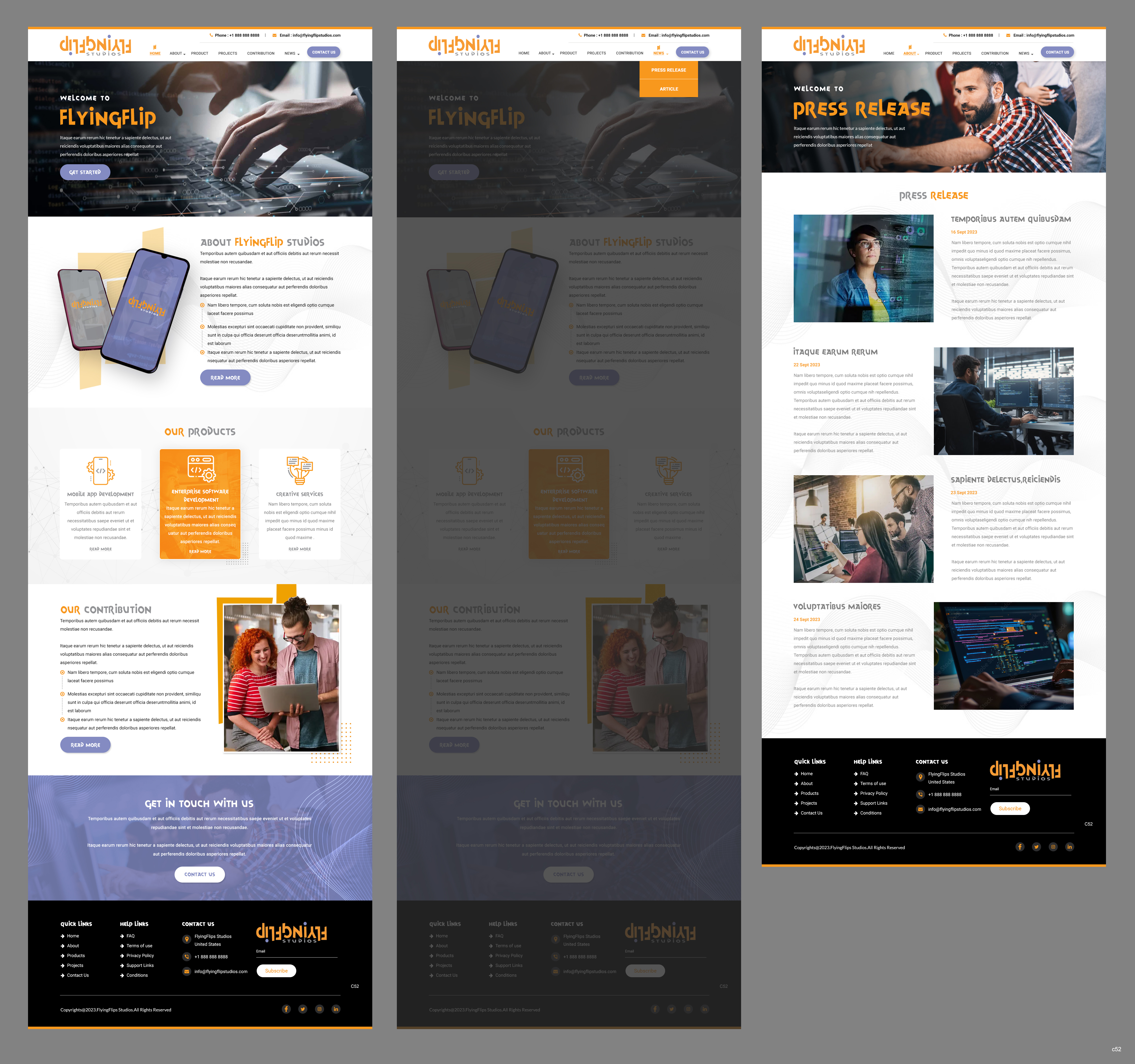Wordpress Design by pb for this project | Design #31134381