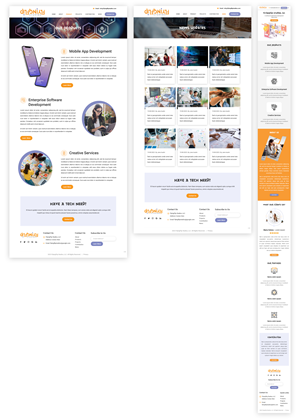 Wordpress Design by pb for this project | Design: #31152963