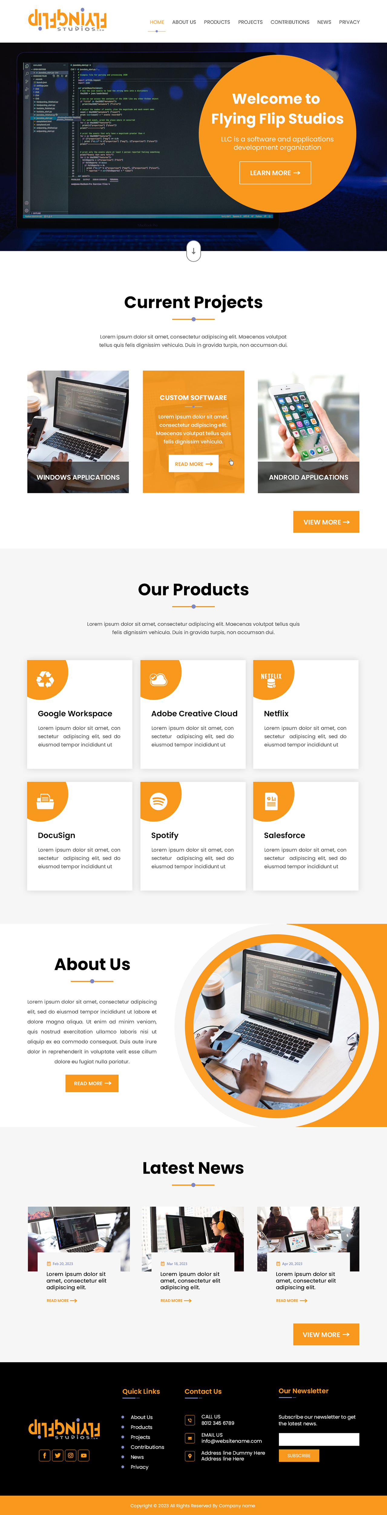 Wordpress Design by Creations Box 2015 for this project | Design #31150523