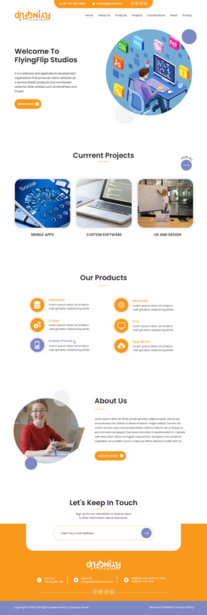 WordPress-Design von Creations Box 2015 für dieses Projekt | Design: #31151582