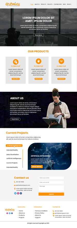 Diseño Wordpress por Creations Box 2015 para este proyecto | Diseño: #31151584
