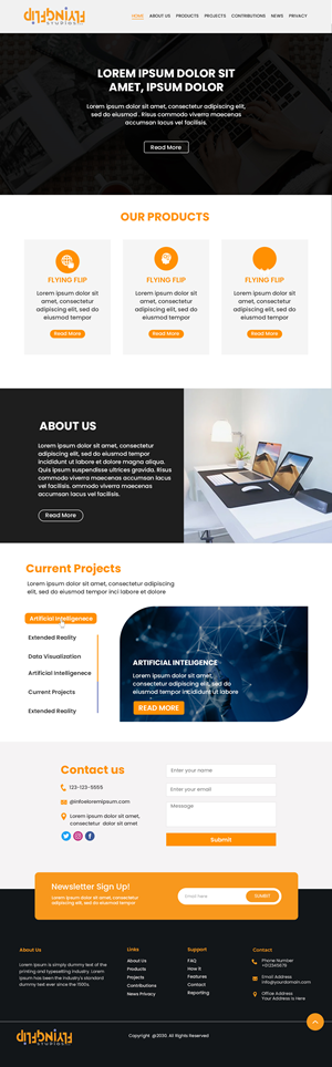 Wordpress Design by Creations Box 2015 for this project | Design: #31168181