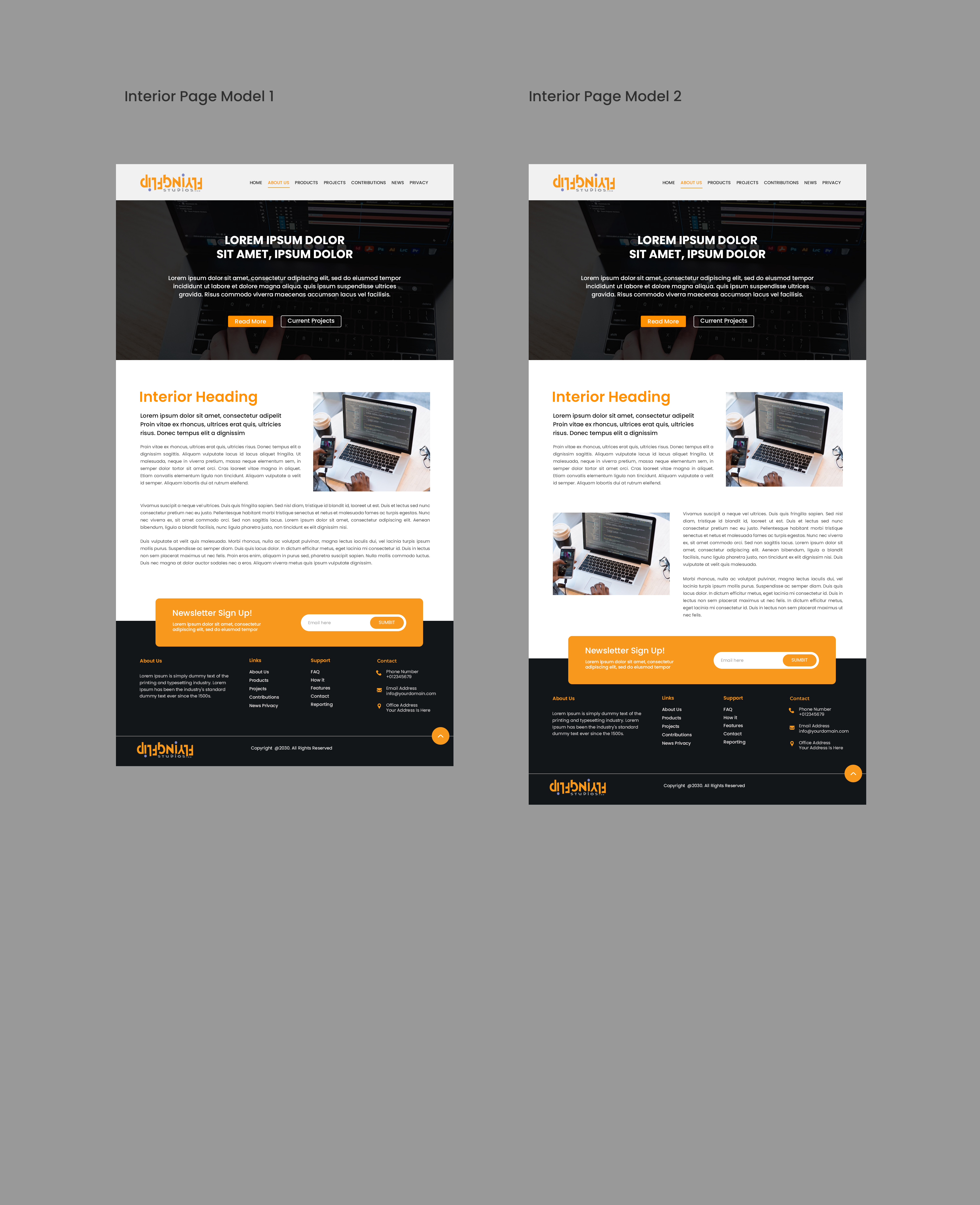 Wordpress Design by Creations Box 2015 for this project | Design #31184644