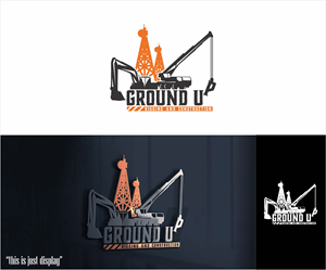 Logo Design by alkaline for Ground up rigging and construction  | Design: #31119617