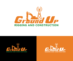 Logo Design by Kavth for Ground up rigging and construction  | Design: #31145953