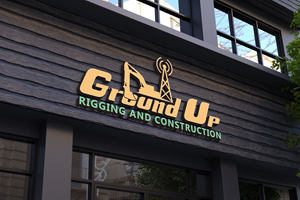 Logo Design by Kavth for Ground up rigging and construction  | Design: #31146226