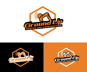 Logo Design by RaKu 2 for Ground up rigging and construction  | Design: #31147098