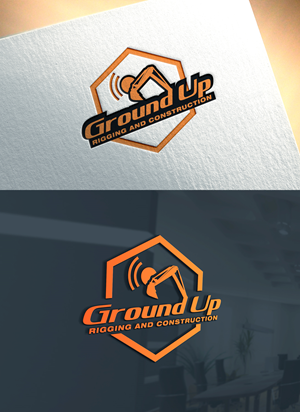 Logo Design by RaKu 2 for Ground up rigging and construction  | Design: #31147143
