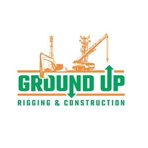 Logo Design by Apix Design for Ground up rigging and construction  | Design: #31134252