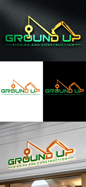 Logo-Design von uzzal100 für Ground up rigging and construction  | Design #31118207
