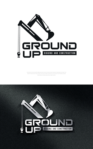 Logo Design by apik. for Ground up rigging and construction  | Design: #31118046