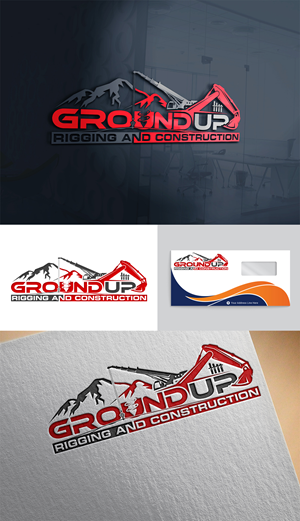 Logo Design by Imran_me for Ground up rigging and construction  | Design: #31134315