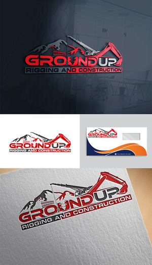 Logo Design by Imran_me for Ground up rigging and construction  | Design: #31137285