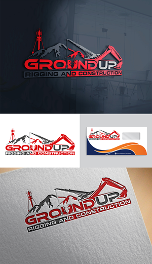 Logo Design by Imran_me for Ground up rigging and construction  | Design: #31138000