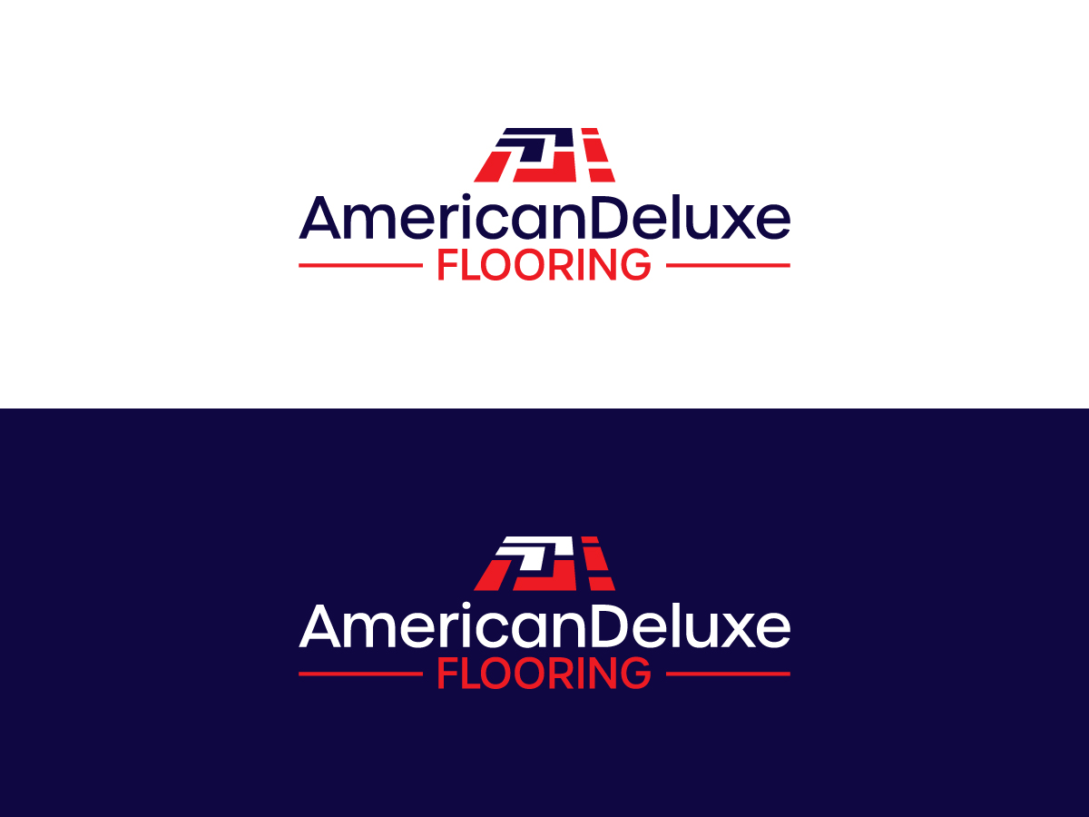 Logo Design by 439 Creations for American Deluxe Flooring LLC | Design #31120384