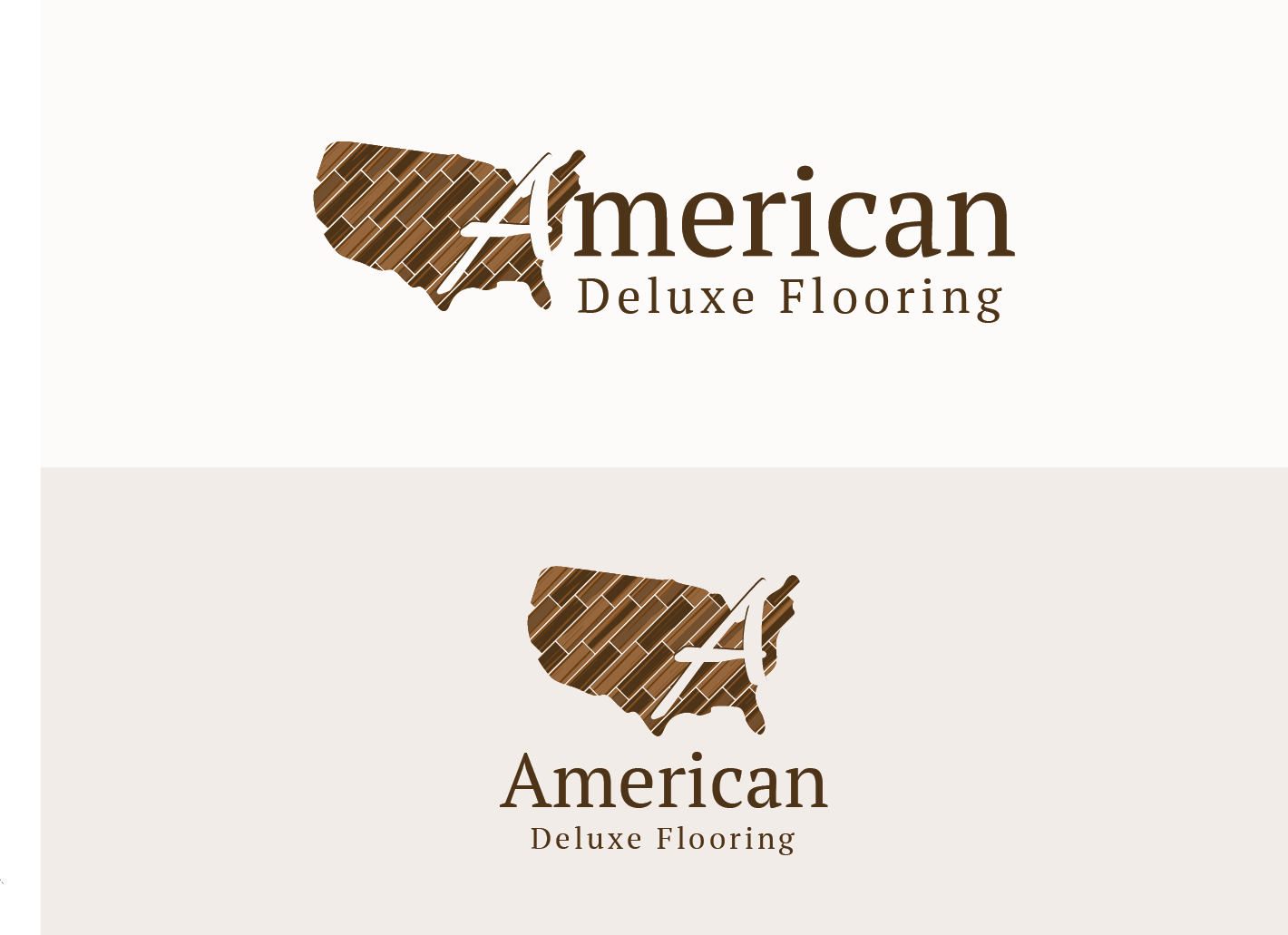 Logo Design by dhamkith for American Deluxe Flooring LLC | Design #31120407