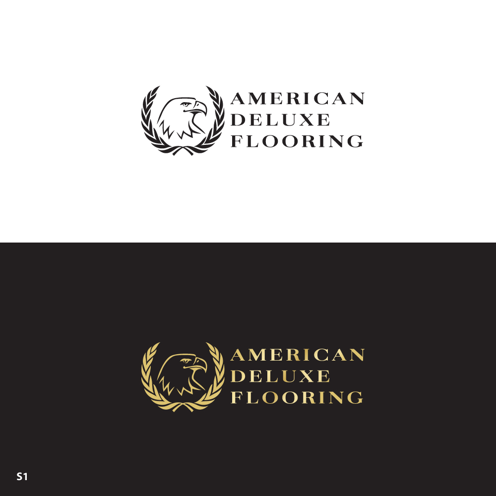 Logo-Design von Sujit Banerjee für American Deluxe Flooring LLC | Design #31120814