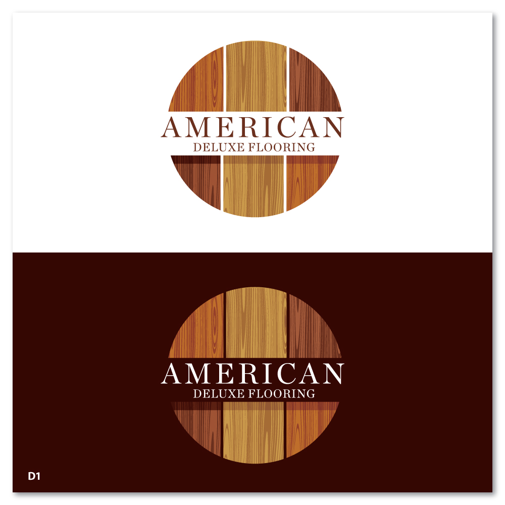 Logo-Design von Sujit Banerjee für American Deluxe Flooring LLC | Design #31120815