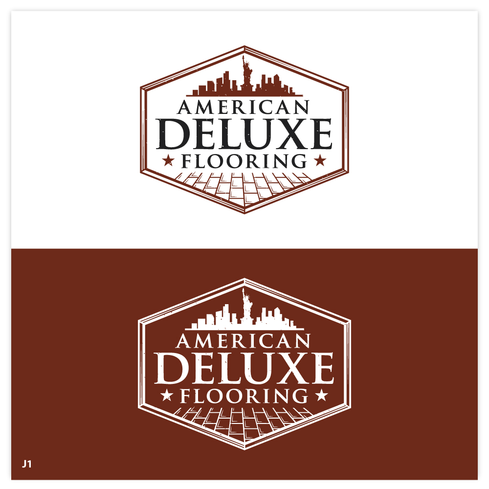 Logo-Design von Sujit Banerjee für American Deluxe Flooring LLC | Design #31120817