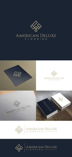 Logo-Design von NineOwl für American Deluxe Flooring LLC | Design: #31119260