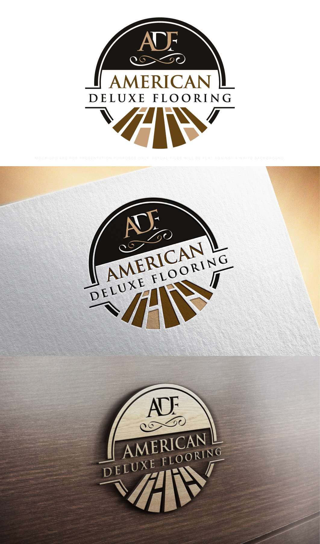 Logo Design by The Lion Studios for American Deluxe Flooring LLC | Design #31121188
