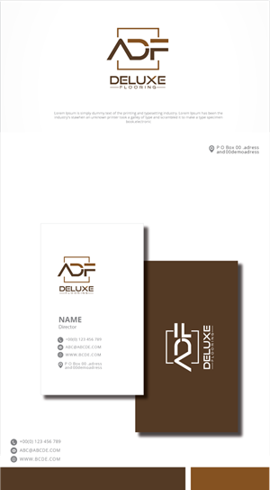 Logo Design by zebronicgraphic for American Deluxe Flooring LLC | Design: #31120932