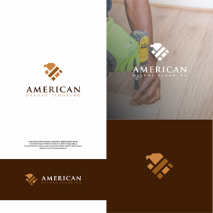 Logo Design by DesignFirst for American Deluxe Flooring LLC | Design: #31118863