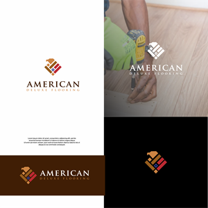 Logo-Design von DesignFirst für American Deluxe Flooring LLC | Design: #31123964