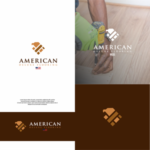 Logo-Design von DesignFirst für American Deluxe Flooring LLC | Design: #31123975