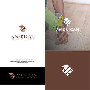 Logo-Design von DesignFirst für American Deluxe Flooring LLC | Design: #31124448